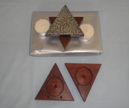Travel candle holders